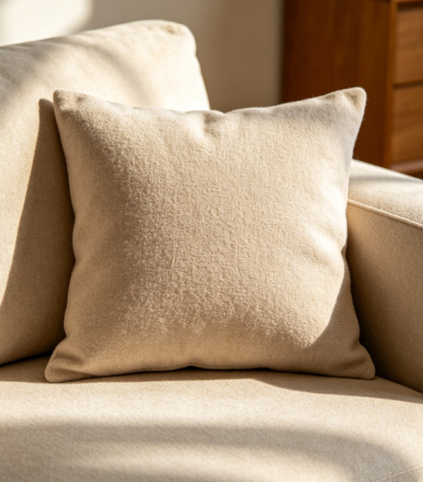 Soft Touch Plain Cushion Cover for Sofa